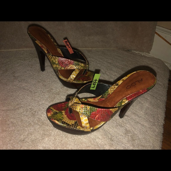 Aldo alligator heels - Picture 3 of 8